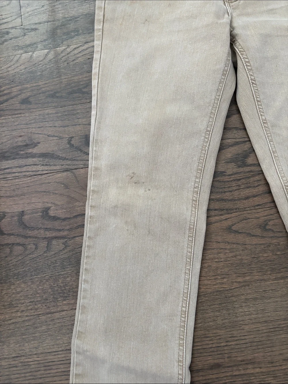 Urban Pipeline Beige Slim Straight Jeans
